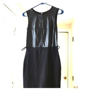 Strapless mini Vijo Coutour black dress